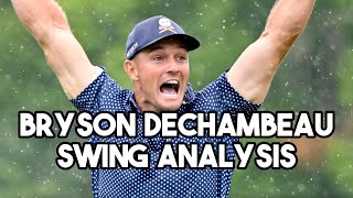 Bryson DeChambeau Swing Analysis [upl. by Artap]