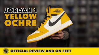 First Jordan 1 of 2024 Air Jordan 1 Yellow Ochre In Depth Review and On Feet Lace Swap Included [upl. by Rame]