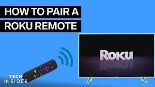 How To Pair Roku Remote  Tech Insider [upl. by Aredna]