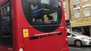 A Few Buses At Hammersmith Bus Station [upl. by Sawyere]