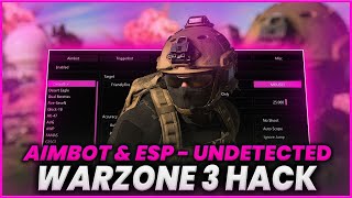 COD WARZONE 3 CHEATS  FREE DOWNLOAD  AIMBOT WALLHACK ESP [upl. by Drescher]