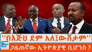 በእጅህ ደም አለ ፣ ውሸትህን የምታቆመው መቼ ነው ጋዜጠኛው ኢትዮጵያዊ ቢሆንስETHIO FORUM [upl. by Menken]