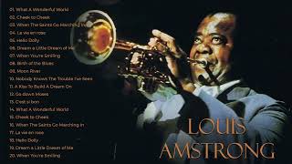 The Very Best Of Louis Armstrong HQ  Louis Armstrong Full Album 2023 [upl. by Corrianne]