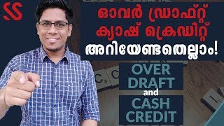 What is Over Draft OD Loan and Cash Credit CC Loan How are they different Basic Banking Terms [upl. by Capps]