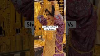 Dubai’s Sheikha Mahra Vs Isha Ambani of India shorts [upl. by Avlem]