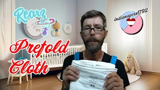 Rearz Prefold Cloth Diaper Review [upl. by Mattah393]