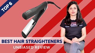 ✅ Top 6 Best Hair Straighteners in India With Price  Hair Straighteners Review [upl. by Follansbee]