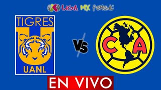 TIGRES VS AMERICA FEMENIL EN VIVO  LIGA BBVA MX FEMENIL APERTURA 2024  DONDE VER EN VIVO [upl. by Adnohryt669]