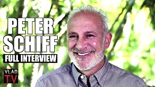 Peter Schiff on Bitcoin Being a Bubble Being the 1 Predicting 08 Crash Full Interview [upl. by Agate]