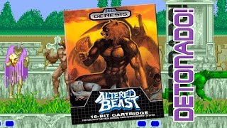 Altered Beast Mega Drive  2 Players DETONADO [upl. by Harwill]