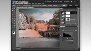 Photoshop Elements tutorial How to create an infrared effect [upl. by Natsrik665]