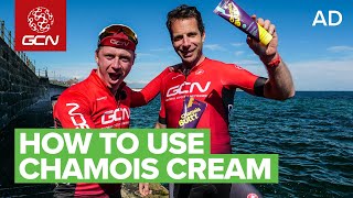 Is Your Bike Saddle A Pain In The Ass  How To Use Chamois Cream To Stay Comfy On The Bike [upl. by Evars]