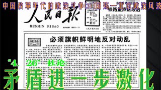 中国改革年代的政治斗争31国殇—北京政治风波 矛盾进一步激化 “4．26”社论： [upl. by Neit715]