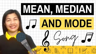 Mean Median Mode Song – VERY EASY Tagalog Math Tutorial  MykeneTV Academy [upl. by Norwood]