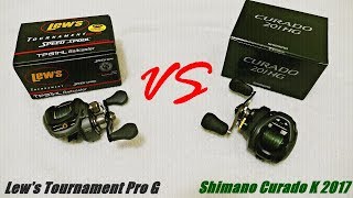 Shimano Curado K vs Lews Tournament Pro G My Honest Review [upl. by Eenwahs464]