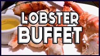 All You Can Eat Lobster Ballys Las Vegas Buffet FULL TOUR [upl. by Vijar]