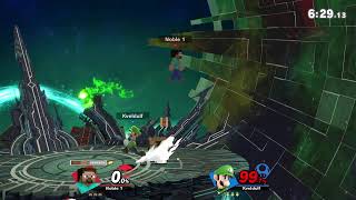 Noble vs Mattanawcook HS  Super Smash Bros [upl. by Agemo]