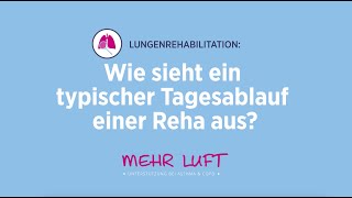 Wie sieht ein typischer Tagesablauf einer Reha aus [upl. by Sundin19]