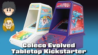 Coleco Evolved Arcade Tabletop Kickstarter  CUPodcast [upl. by Cordelia]