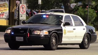 LASD SEB Slicktop amp Suburban Responding [upl. by Neirad316]