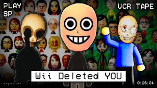 WII DELETED YOU UMA CREEPYPASTA MAIS PROFUNDA DO QUE PARECE [upl. by Allisirp]