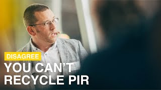 STATEMENT You can’t recycle PIR  Dirk Vermeulen Recticel Insulation [upl. by Nairoc]