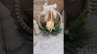 CHRISTMAS BAUBLE  DIY  Decor  bombka  Boże Narodzenie ytshorts shorts shortvideo [upl. by Idnyl]