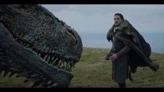 Jon Snow meets Drogon first time on screen  Jon vs Dragon  S7E05 [upl. by Brandenburg217]