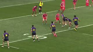 DEONTAE PERESE 2024 Jersey Flegg Cup Highlights 188cm  93KGs AGE 21  HALFUTILITY [upl. by Sarette]