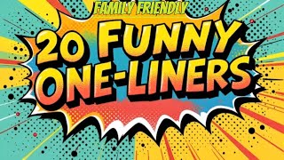 20 Fast Paced Family Friendly Jokes to Brighten Up Your Day [upl. by Huebner]