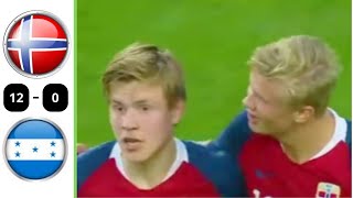 Noruega vs Honduras 120  Mundial Sub20 Polonia 2019 highlights halland goles futbol [upl. by Sacks]