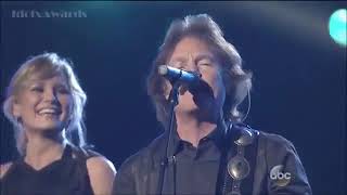 Doobie Brothers  Listen to the Music feat Jeniffer Nettles amp Hillary Scott CMA 2014 [upl. by Enirok]