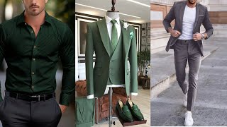 business formal men outfits  formal Shirt Outfit Ideas For Men 2022  Mens Fashion 2024 [upl. by Bail]