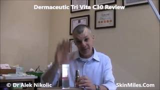 Dermaceutic Tri Vita C 30 Review By Dr Alek Nikolic [upl. by Forcier722]