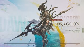 FFXIV Dawntrail Dragoon Job Actions [upl. by Okihcas]