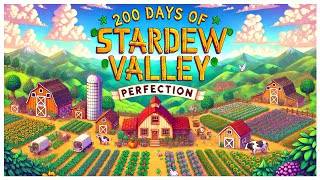 Day 137  Stardew Valley Perfection  Long Play [upl. by Amitak]