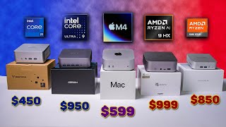 M4 Mac Mini vs Intel and AMD Flagships – Its Not Even Close [upl. by Dewie]