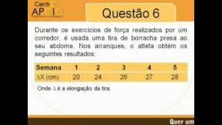 Física  Exercícios Resolvidos de Força Elástica [upl. by Htaras]