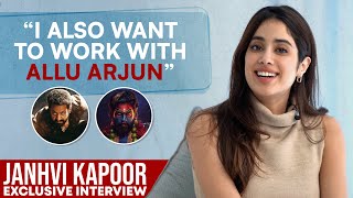 EXCLUSIVE Interview with Janhvi Kapoor  DEVARA  Jr NTR koratala Siva  Gultecom [upl. by Herbert]