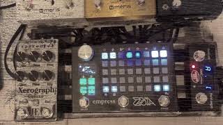 Bass on Pedals  EXP 4  Zoia simple detuned synth [upl. by Loggins]