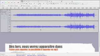 Exporter en mp3 sur Audacity avec lencodeur Lame  Audacity 24 [upl. by February]