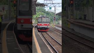 KRL JR 20585 10 SF Tujuan Bogor Tiba di Stasiun Universitas Indonesia krlcommuterline [upl. by Enomad192]