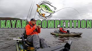 Pike fishing from the kayak  Llangorse kayak fishing competition [upl. by Shanks]