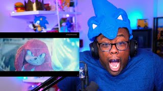 Sonic The Hedgehog 2 Movie Trailer REACTION  KNUCKLES HYPE [upl. by Rialc654]