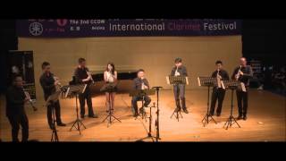 Concerto for clarinets Fantasia Berrod Pekin 2016 [upl. by Lleinad]