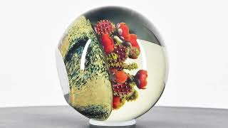 Glass Paperweight Auction 88 Lot 176 [upl. by Mohr94]