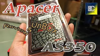 Reviewsรีวิว แกะกล่อง SSD Apacer Panther AS350 เสือสีแดง แรงฤทธิ์ [upl. by Noied]