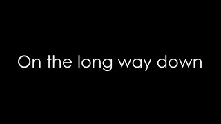 Robert DeLong  Long Way Down lyrics [upl. by Solorac]