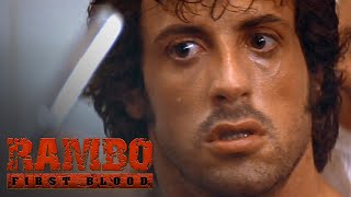 Rambo Prison Break EXTENDED Scene  Rambo First Blood [upl. by Schott183]