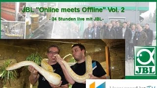 24 Stunden live mit JBL  Blick hinter die Kulissen  aufTour  Meerwasser Live TV [upl. by Adnaloj]